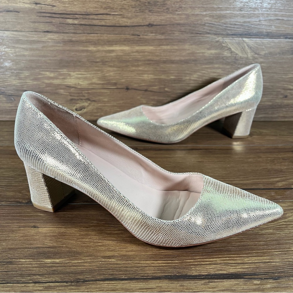KATE SPADE “Milan” Shimmer Pumps Heels Women’s Size 8.5 Shoes‎
